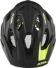 Kask rowerowy Alpina Carapax 2.0 57-62 cm Black-Neon Yellow Matt (4003692310576) - obraz 3