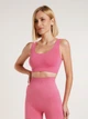 Бесшовный топ Giulia Tank Top L/XL Рожевий_Bubblegum (4823116906938) - зображення 4