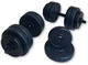 Гантели RN-Sport битумные по 18 кг комплект 2 шт (BD-18) - изображение 12