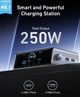Зарядний пристрій Anker Prime Charger 250W 6 Ports, GaNPrime із LCD 2.26" та регулюванням потужності - зображення 2