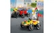 Конструктор LEGO «Піца-авто проти пожежної машини» Набір перегонів 70 деталей (60458) - изображение 6