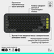 Клавіатура бездротова Logitech POP Icon Keys Wireless Graphite (920-013157) - зображення 6