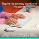 Клавіатура бездротова Logitech POP Icon Keys Wireless White (920-013072) - зображення 3