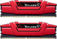 Pamięć RAM G.Skill DDR4-2400 16384MB PC4-19200 (Kit of 2x8192) Ripjaws V Red (F4-2400C15D-16GVR) - obraz 1