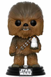 Figurka Funko Pop! Star Wars Chewbacca with Porg 9 cm (889698147484) - obraz 1