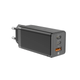 Зарядний пристрій BASEUS 65W GaN5 Pro + Кабель Type-C 100W Чорний - зображення 3