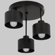 Потолочная люстра с 3 плафонами в стиле лофт "Loft Trio Light" (52-9905-3 BK) - изображение 1