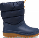 Детские зимние сапоги Crocs Classic Neo Puff Boot Т 24 Синий/коричневый 207683 - изображение 3