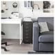 Комод HELMER IKEA 203.419.70 чорний - зображення 8