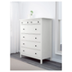 Комод HEMNES на 6 ящиков IKEA 602.392.73 белая морилка - изображение 3