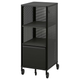 Тумба на колесиках BEKANT IKEA 205.913.70 черный - изображение 1