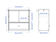 Комод BRUKSVARA IKEA 305.758.93 дуб - изображение 6