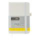 Книга записна Buromax Etalon 95*140мм 96 аркушів у клітинку обкладинка штучна шкіра Білий (BM.296160-12) - изображение 1