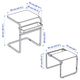 Журнальний столик OLSEROD IKEA 205.253.56 - зображення 7
