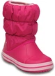 Зимние дутики Crocs Winter Puff Boot Kids 24 Темно-розовый 14613 - изображение 11
