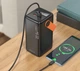 Powerbank павербанк УМБ BOROFONE BJ66B Magnifico 22.5W+PD20W fully compatible 60000mAh 5V 3A Black (6941991115165) - зображення 7