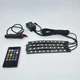 Подсветка салона автомобиля Led RGB 4х9 (многоцветная) + Музыка - изображение 1