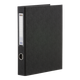Папка A4 BuroMax на 4 D-образных кольца d30 мм 4 см двусторонний PP черная (BM.3106-01) - изображение 1