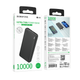Зовнішній акумулятор BOROFONE BJ55 Graceful power bank (10000mAh) Black (6941991111761) - зображення 4