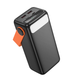Зовнішній акумулятор BOROFONE BJ66 Magnifico 22.5W+PD20W fully compatible power bank (40000mAh) Black (6941991115141) - изображение 4