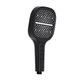 Лейка для ручного душа Qtap Rucni 130x130 мм QTRUC125BLM45957 Black Matt - изображение 1