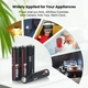 Аккумуляторы AAА -4 штуки, Li-Ion Soshine на 1.5V- 1100 mWh, зарядка USB-C - изображение 3