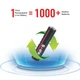 Аккумуляторы AAА -4 штуки, Li-Ion Soshine на 1.5V- 1100 mWh, зарядка USB-C - изображение 5