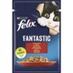 Корм влажный Felix Fantastic для кошек с говядиной в желе 85 г (7613039838624) - изображение 1
