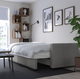 Диван 3-х местный FRIHETEN IKEA 605.512.25 серый - изображение 4