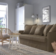 Диван 3-х местный HOLMSUND IKEA 195.169.18 серо-коричневый - изображение 3