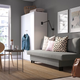 Диван розкладний АLVDALEN IKEA 505.306.48 сіро-бежевий - зображення 3