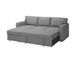 Диван розкладний BARSLOV IKEA 805.415.94 сіро-бежевий - зображення 2