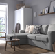 Диван розкладний BARSLOV IKEA 805.415.94 сіро-бежевий - зображення 3