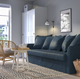 Диван 3-х местный HOLMSUND IKEA 095.169.28 темно-синий - изображение 3