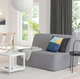 Диван 2-місний LYCKSELE MURBO IKEA 093.870.40 світло-сірий - зображення 2
