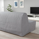 Диван 2-місний LYCKSELE MURBO IKEA 093.870.40 світло-сірий - зображення 3