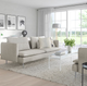 Диван 3-местный SODERHAMN IKEA 693.056.97 серо-бежевый - изображение 2