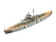 Набор моделей 1/700 и 1/1200 корабля Легендарный Бисмарк Revell 05637 - изображение 4