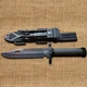 Охотничий Антибликовый нож 32 см CL 252 + Огниво + Чехол с компасом (00000XS2528B) - изображение 3