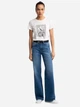 Jeansy rurki damskie z wysokim stanem Big Star Atrea 388 W25L30 Niebieskie (5900714827564) - obraz 4