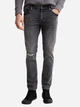 Jeansy slim fit męskie Big Star Jeffray Cropped 898 W36L34 Szare (5900714828318) - obraz 1