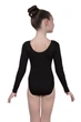 Купальник для танців і гімнастики Dance&Sport N6028 S/110-116 Чорний - зображення 2