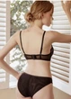 Жіночий бюстгальтер з формованими чашками та легким Push Up Inspiration Comfort (1580-75) Чорний 75В No Brand - зображення 7
