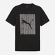 Футболка хлопковая длинная мужская Puma Graphics Wording Tee 68482501 L Black (4067983343612) - изображение 4
