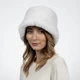 Панама жіноча одностороння LuckyLOOK Есмі One Size Білий 664-456 - зображення 2