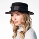 Шляпа LuckyLOOK 57-58 Черный (653-208) - изображение 3