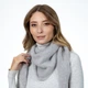 Бактус женский LuckyLOOK 58х130 см Серый Алана 565-104 - изображение 5