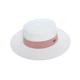 Шляпа женская канотье LuckyLOOK 375-780 One size Белый - изображение 2