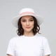 Шляпа женская канотье LuckyLOOK 375-780 One size Белый - изображение 3