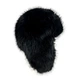 Шапка женская ушанка LuckyLOOK Сільвія 676-015 One Size Черный (2933534676015) - изображение 3